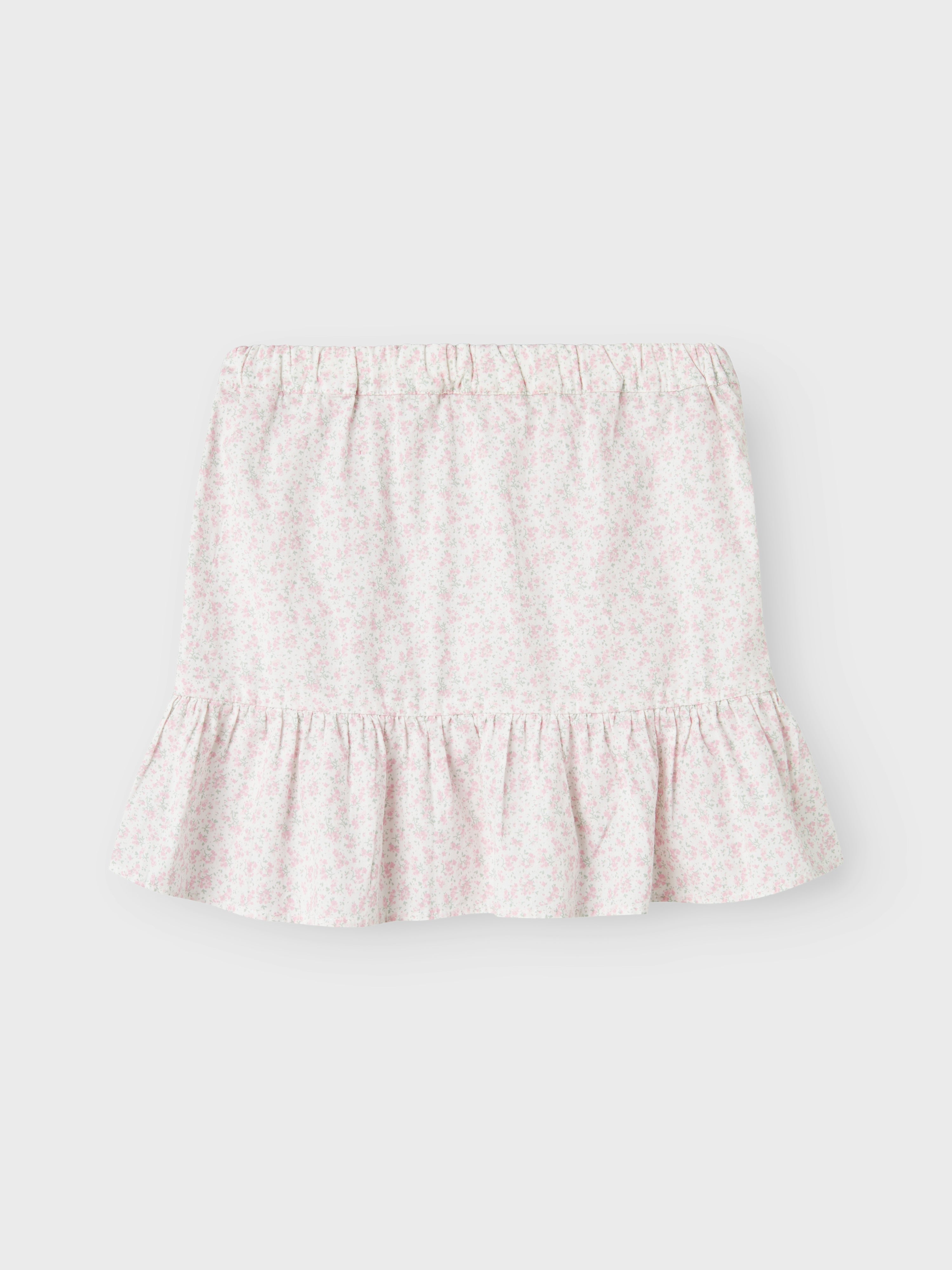 NKFHUSIS Midi Skirt - Bright White